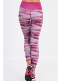 Amaranth gemusterte Leggings H001 - Online-Shop - Boutique